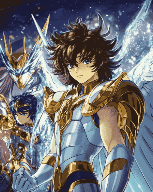 Saint Seiya Anime Diamond Painting