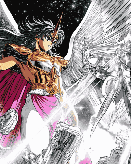 Saint Seiya Anime Diamond Painting