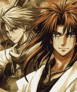 Saiyuki Characters Anime Diamond Painting