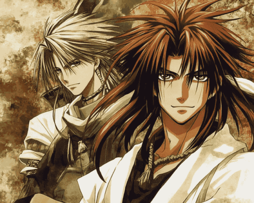 Saiyuki Characters Anime Diamond Painting