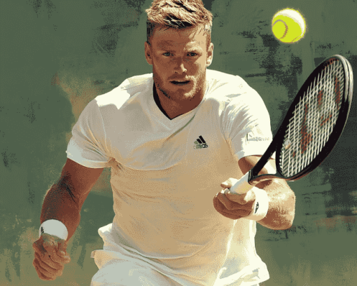 Sam Groth Tennis Star Diamond Painting