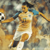 Sam Kerr Football Star Diamond Painting