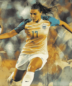 Sam Kerr Football Star Diamond Painting