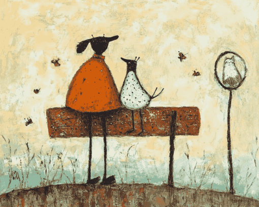 Sam Toft Vintage Style Diamond Painting