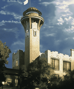 San Antonio Tower Landmark Diamond Painting