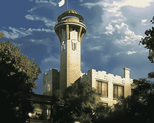 San Antonio Tower Landmark Diamond Painting