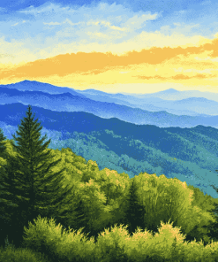 Scenic Appalachian Hills Diamond Painting