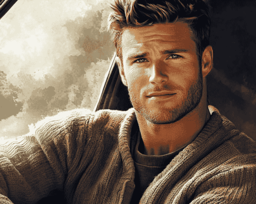 Scott Eastwood Celebrity Diamond Painting