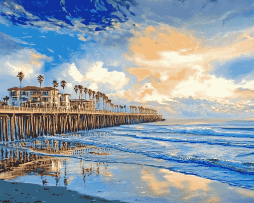 Seascapes of Oceanside Diamond Painting