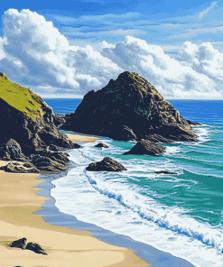 Seaside Cornwall Diamond Painting