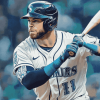 Seattle Mariners Mitch Haniger Diamond Painting