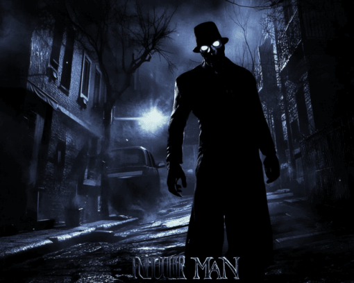 Shadow Man Online Adventure Diamond Painting