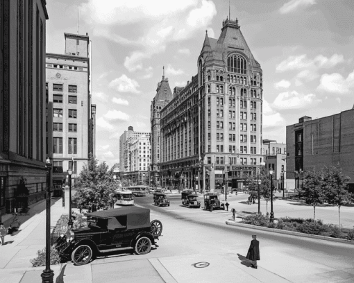 Shelton Square Buffalo Building Diamond Painting