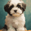 Shih Tzu Puppy Dogs Diamond Painting