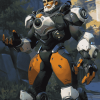 Sigma Overwatch Character Diamond Painting