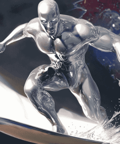 Silver Surfer Animation Diamond Painting