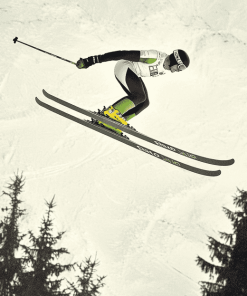 Ski Jumping Athletes Diamond Painting