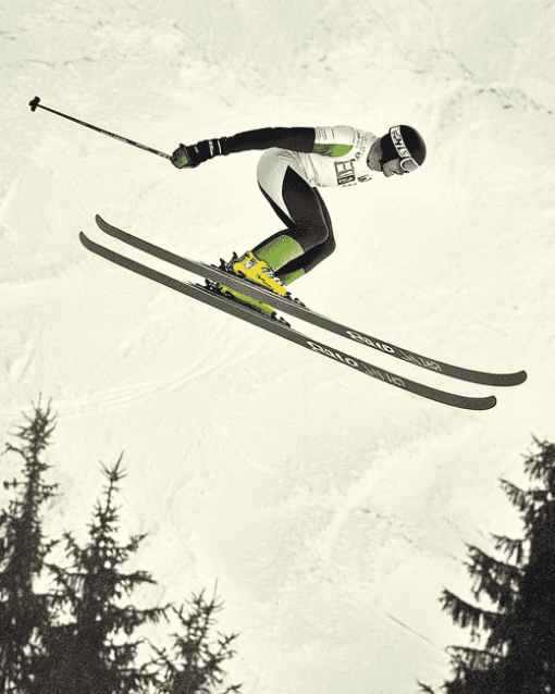 Ski Jumping Athletes Diamond Painting