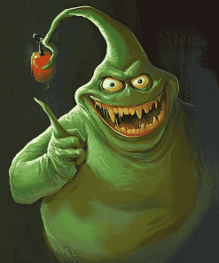 Slimer Ghostbusters Cartoon Diamond Painting