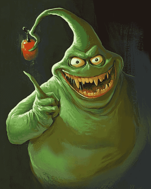 Slimer Ghostbusters Cartoon Diamond Painting