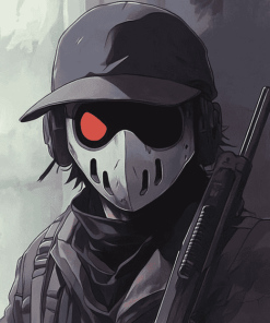 Sniper Mask Animation Diamond Painting