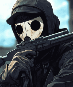 Sniper Mask Anime Diamond Painting