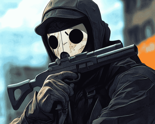 Sniper Mask Anime Diamond Painting