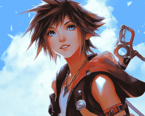 Sora Anime Diamond Painting