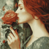 Soul Of The Rose Vintage Diamond Painting