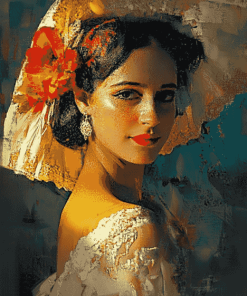 Spanish Woman Diamond Painting