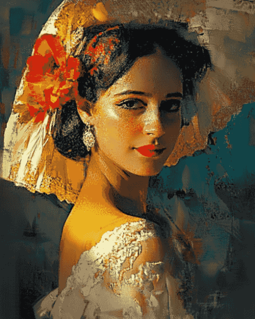 Spanish Woman Diamond Painting