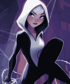 Spider Gwen Marvel Animation Diamond Painting