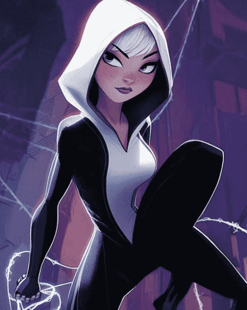 Spider Gwen Marvel Animation Diamond Painting