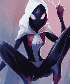 Spider Gwen Marvel Diamond Painting