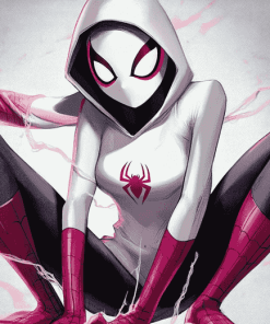 Spider Gwen Marvel Diamond Painting