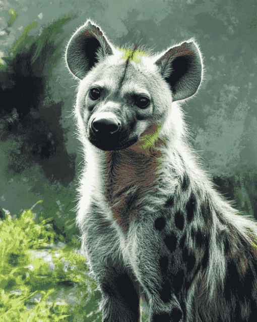 Spotted Hyena Wildlife Diamond Painting