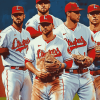 St Louis Cardinals Baseball Players Diamond Painting