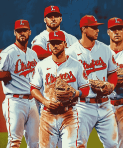 St Louis Cardinals Baseball Players Diamond Painting