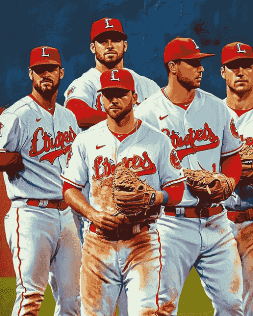 St Louis Cardinals Baseball Players Diamond Painting