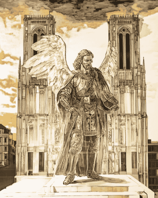 St Michael And St Gudula Cathedral Diamond Painting