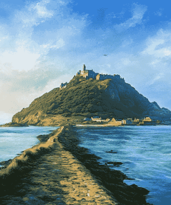 St Michaels Island Landscape Diamond Painting