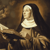 St Teresa of Avila Antique Diamond Painting