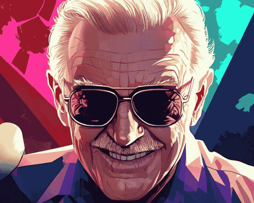 Stan Lee Marvel Diamond Painting