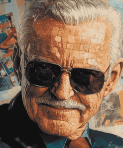 Stan Lee Marvel Legend Diamond Painting