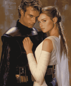 Star Wars Padmé and Anakin Diamond Painting