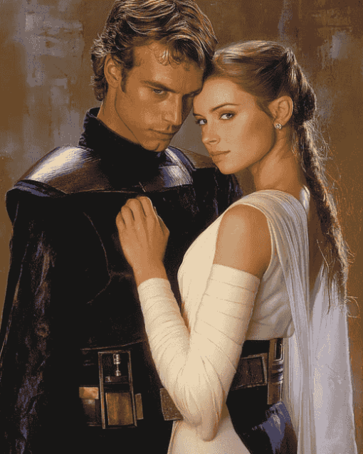 Star Wars Padmé and Anakin Diamond Painting