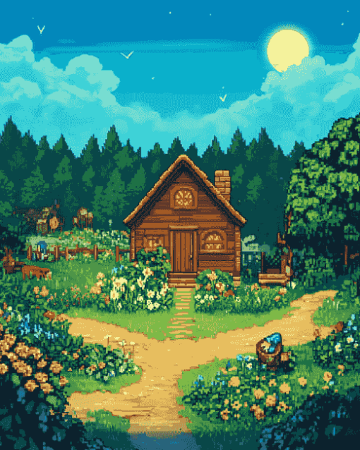 Stardew Valley Animation Diamond Painting