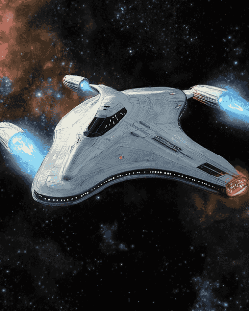 Starship Enterprise Diamond Painting