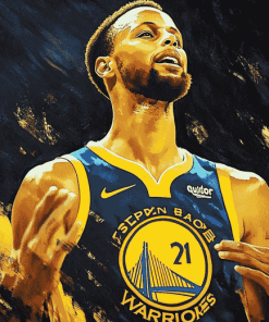 Steph Curry Basketball Legend Diamond Painting