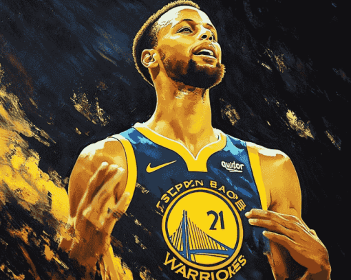 Steph Curry Basketball Legend Diamond Painting